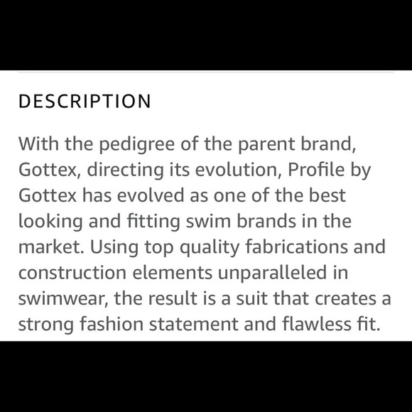 Profile by Gottex Bandeau One Piece Blue Multi Colored Swimsuit - Picture 15 of 16